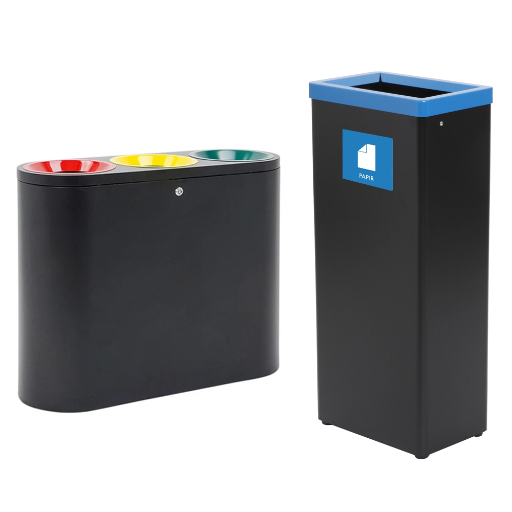 Kildesortering bøtter