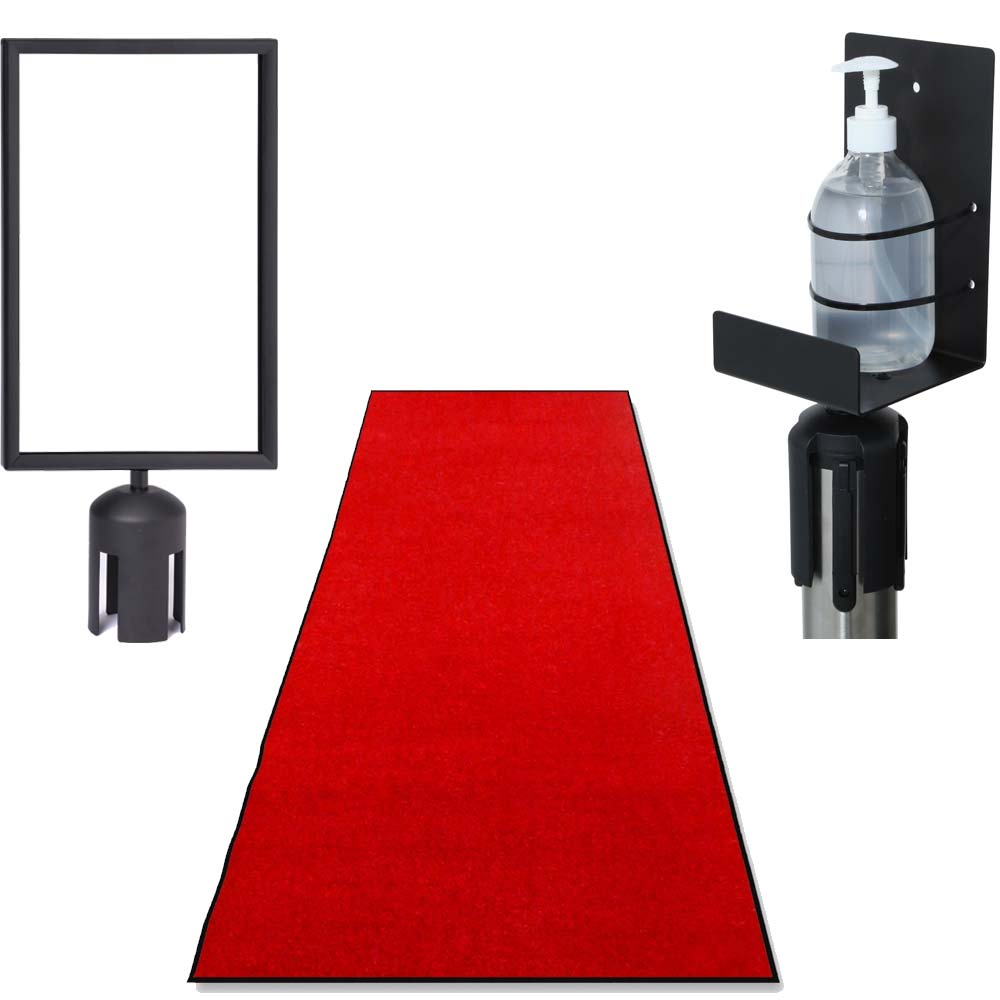 Tilbehør til avsperringsstolper