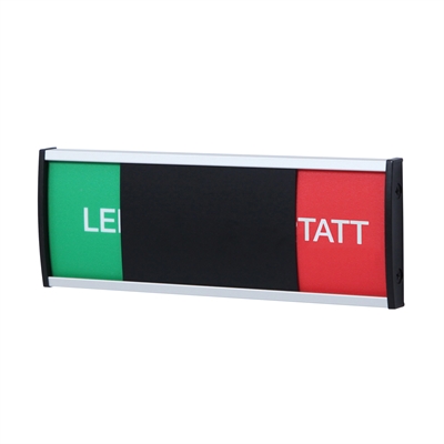 Strato Premium Ledig / Opptatt skilt - 56x155mm