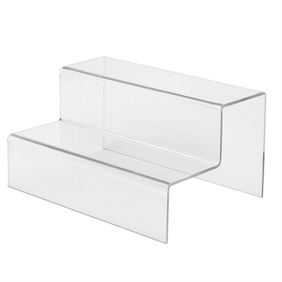 Akryl Display Trappe - 2 Trin - 300 x 220 x 160 mm