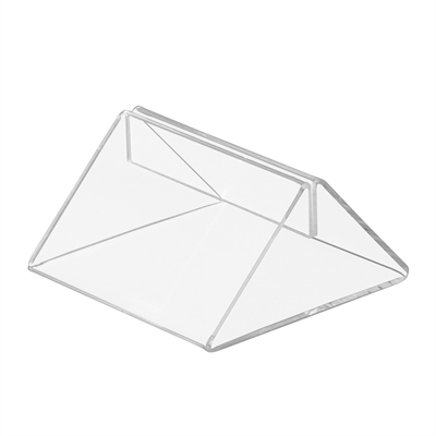 Akryl Skiltfot for bord - 10 cm