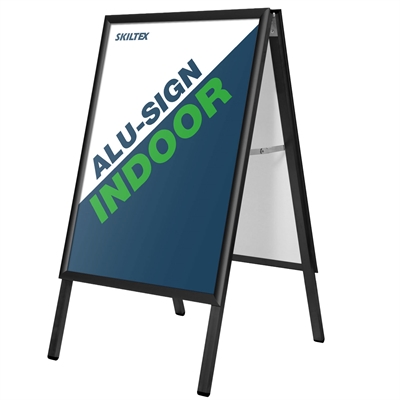 Alu-Sign INDOOR A-bukker - Sort