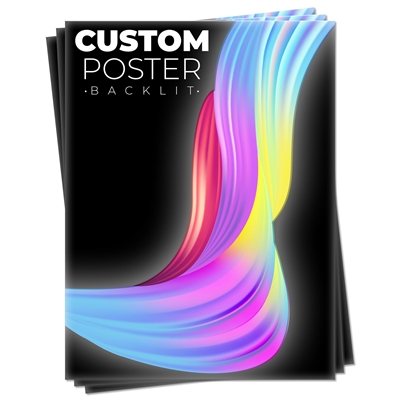 Backlight plakater til lysrammer