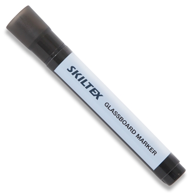 Glasstavle marker - Svart