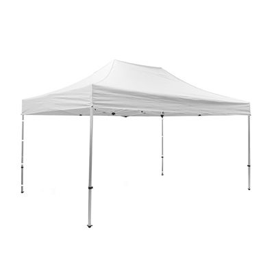 Hvitt Reklametelt uten trykk - 3x4,5 meter