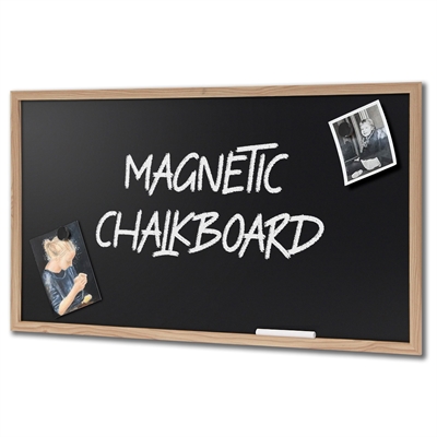 SKILTEX magnetisk krittavle til vegg - 56x100 cm