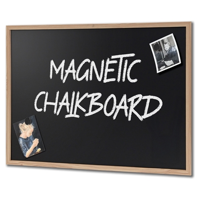 SKILTEX magnetisk krittavle til vegg - 40x60 cm