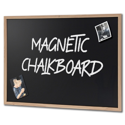 SKILTEX magnetisk krittavle til vegg - 60x80 cm