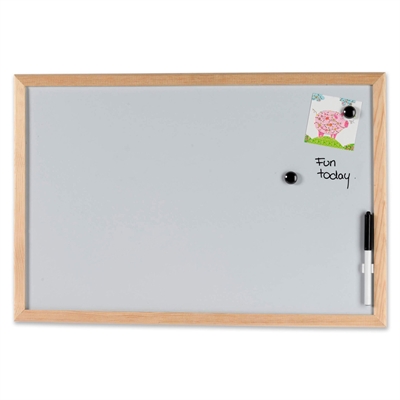 NAGA Whiteboard med treramme - 60x40 cm