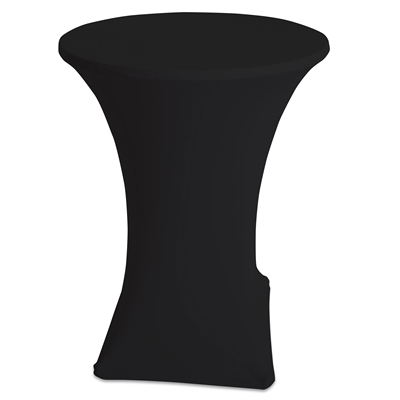 Overtrekk til Ståbord Ø80 cm - Svart