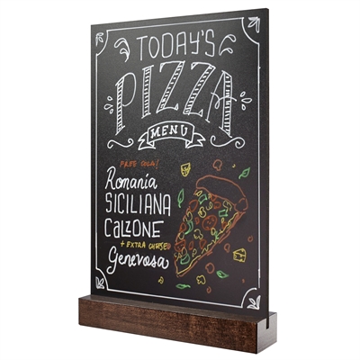 Rustikke Krittavler for bord - Mørkebrun