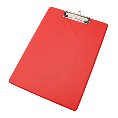 Clipboard A4 - Rød