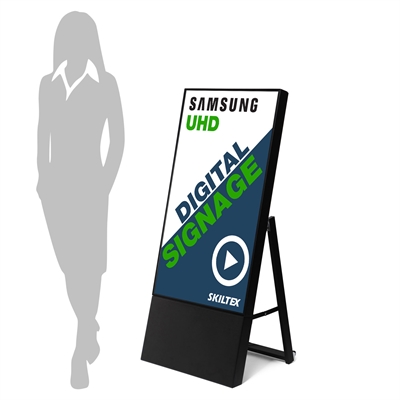 Smart-Line Digital Gatebukk med 43" skjerm - Sort