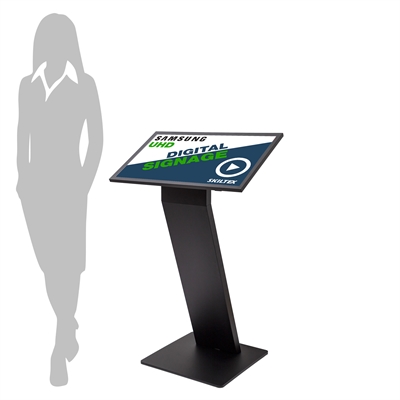 Stream-Line Digital Kiosk - 32" Touchskjerm Svart