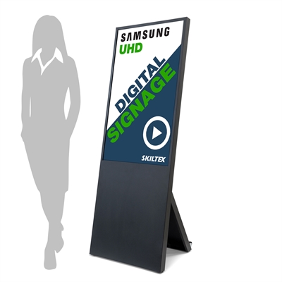 Spectrum Digital Gatebukk med 43" skjerm - Sort