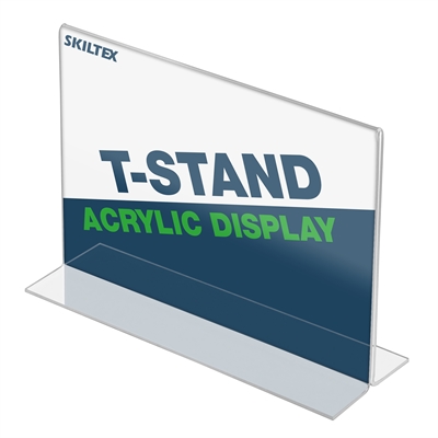 T-Stand Tverrformat Akrylholder