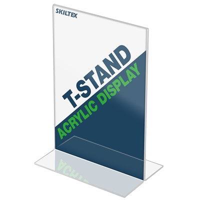 T-Stand Høyformat Akryl skilt
