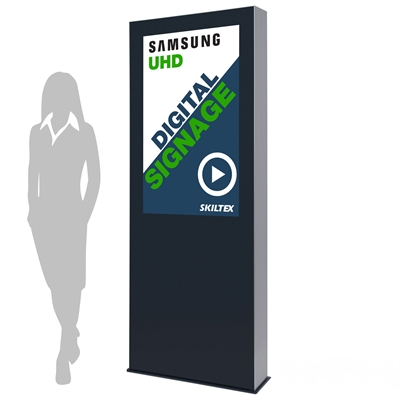 Utendørs Digital Totem Skilt - 55" Display