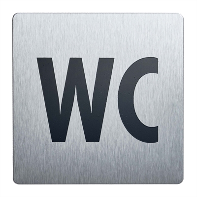 WC Piktogram - 90x90 mm