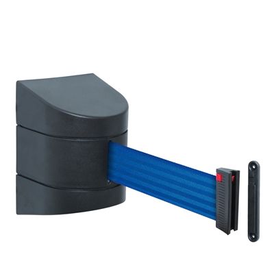 WallPro avsperrings veggfeste med blåt bånd - 500 cm