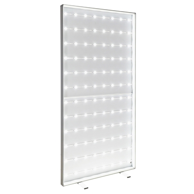 BrightBox Single LED Lysvegg - 85x200 cm - Uten banner
