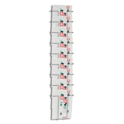 Agenda brosjyreholder til vegg - 9 x A5