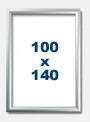 Klikkrammer til 100 x 140 cm plakater