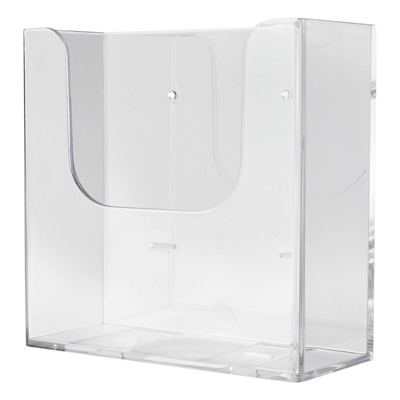 Akryl Brosjyreholder til vegg - Ekstra Dyp - A5