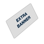 Ekstra banner til Pop-Up Wall Fabric 3x4 - Inkl. Trykk
