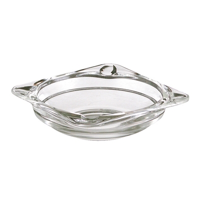 Square glass askebeger, 12 cm