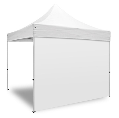 Reklametelt Sidevegg Hvit uten trykk - 300 cm