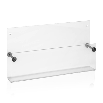 Luna bredformat brosjyreholder til vegg