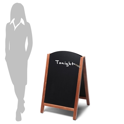 Natura Fast-Switch krittavleskilt - 55x85 cm