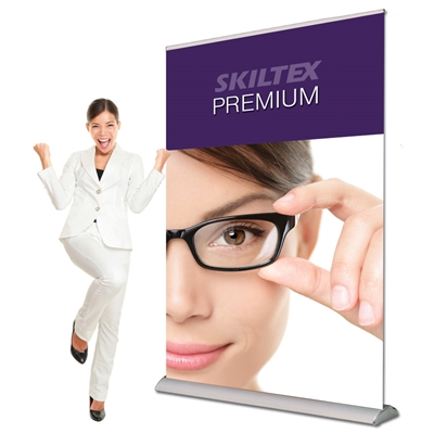 PREMIUM roll up banner - inkl. Trykk - 120 x 220 cm