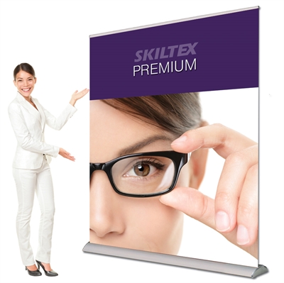 PREMIUM roll up banner - inkl. Trykk - 150 x 220 cm