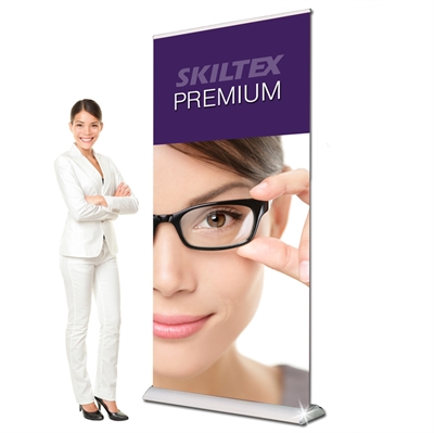 PREMIUM roll up banner - inkl. Trykk - 85 x 220 cm